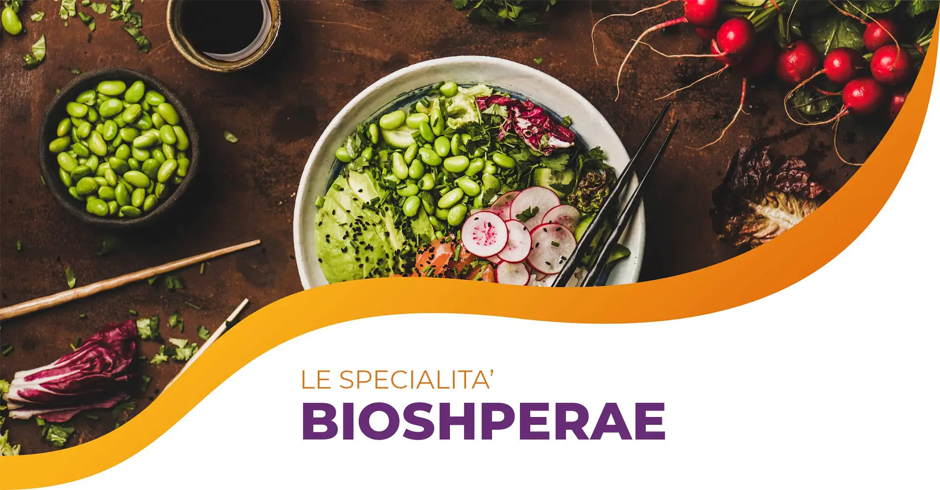 Biospherae è il servizio di catering biologico e sostenibile di Atmospherae